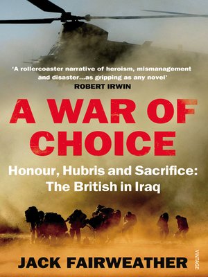 cover image of A War of Choice
